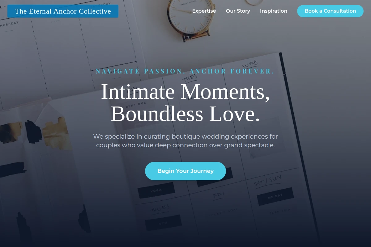 Intimate Wedding Planner