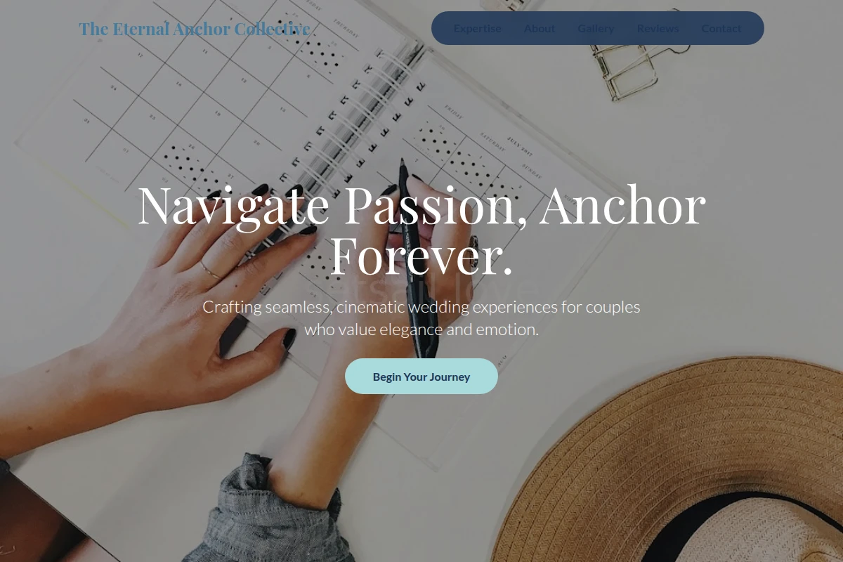 Cobalt Wedding Planner